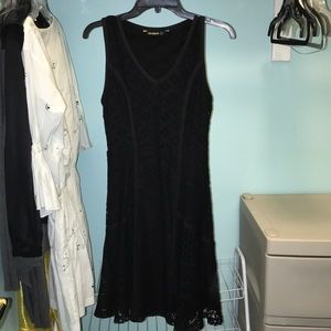 Desigual Black lace dress